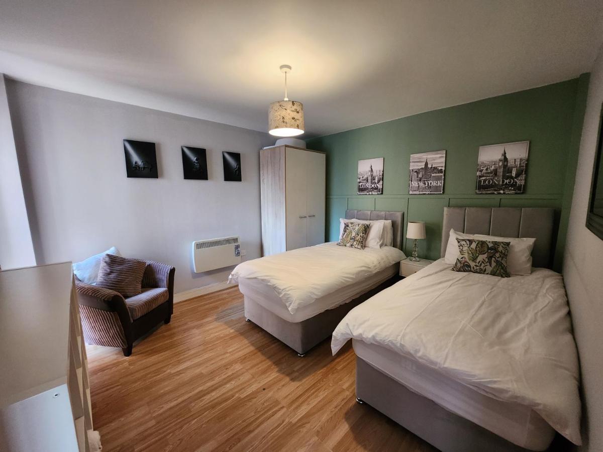 Modern Central Penthouse - 1 Secureparking Liverpool Esterno foto